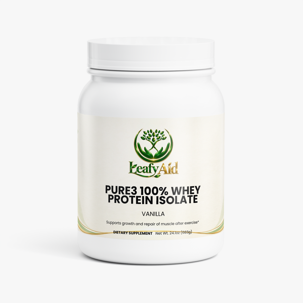 Pure3 100% Whey Protein Isolate (Vanilla)